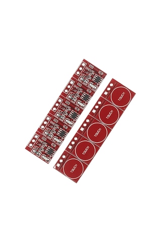 Ttp223 Kırmızı Dokunmatik Sensör Modülü 3 Adet