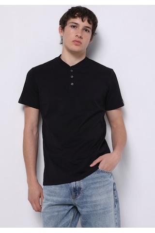 Colin's Colins Regular Fit Yuvarlak Yaka Düz Erkek Siyah Kısa Kol Tişört Cl1077189 Q1.v1 Blk SIYAH