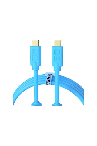 Dj Techtools Chroma Cables Usb-c To C - 1mt Blue