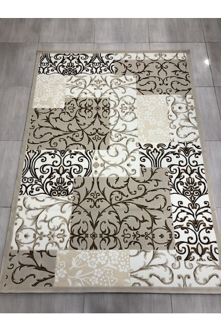 Flora Halı Elit 0129 A Bej 165X230 Krem Kahve 4 M2 Halı !