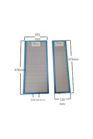 Luxell Ds6-905 Luxell-Kumtel Uyumlu Aspiratör Filtre Seti 20,5 47,6 Cm -14x47,6