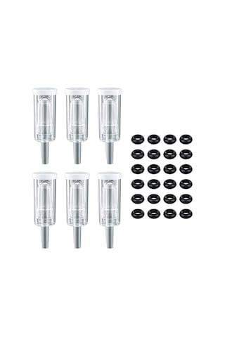 Jdxhlau Fermentasyon İçin Hava Kilitleri, Silikon Grommetli Fermantasyon Hava Kilidi, Muhafaza, Bira Yapımı,, Lahana Turşusu İçin