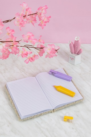 Studi Pelüş Ve Eğlenceli Defter - Kedi Figürlü