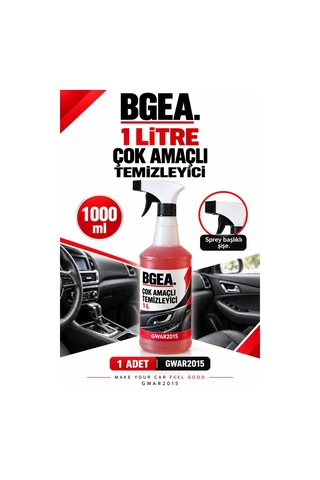 Bgea Çok Amaçlı Temizleyici Sprey 1 Litre Kontrollü Köpük