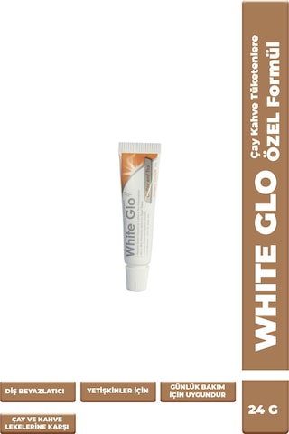 White Glo Çay & Kahve Tüketenlere Özel Beyazlatıcı Diş Macunu 24 G