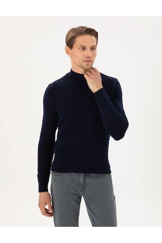 Pierre Cardin Erkek Lacivert Kazak /triko 50300524-vr033 Lacivert