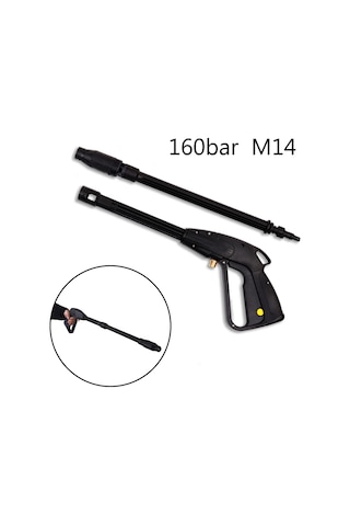 Samdoo Yüksek Basınçlı Temizleyici Sprey Tabanca - 160 Bar Dayanıklı, Ayarlanabilir Nozul