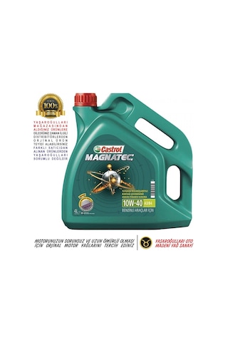 Castrol Magnatec 10W40 4Lt. Benzin+Lpg 7697817285120