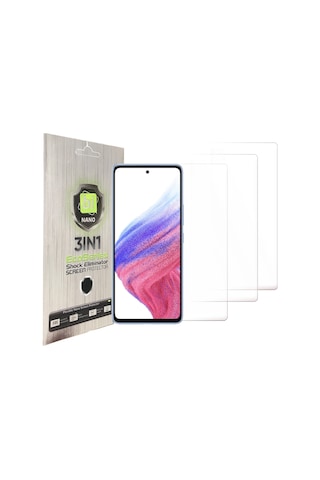BİNANO 3IN1 ECO PAKET Samsung Uyumlu A73 NANO EKRAN KORUYUCU