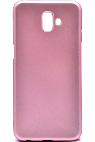 Samsung Uyumlu Galaxy J6 Plus Kılıf Zore Premier Silikon Kapak Rose Gold