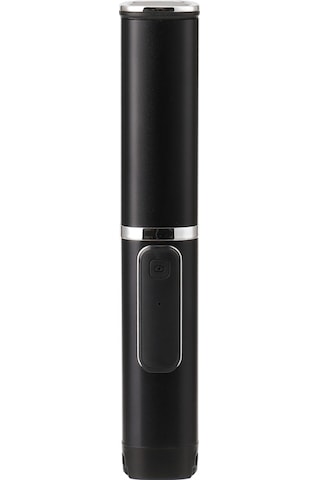 Çok İşlevli Kablosuz Bt Selfie Çubuğu Cep Telefonu İçin Katlanabilir El Tipi Monopod Deklanşör Uzaktan Kumandası Telefon İçin Genişletilebilir Mini Tripod Gümüş