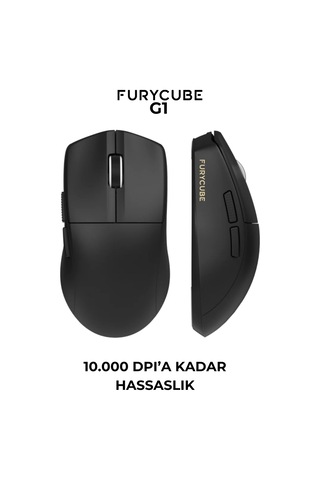 Furycube G1 10000 Dpı Kablolu/bt/2.4 G Tri Mode Gaming Oyuncu Mouse 001