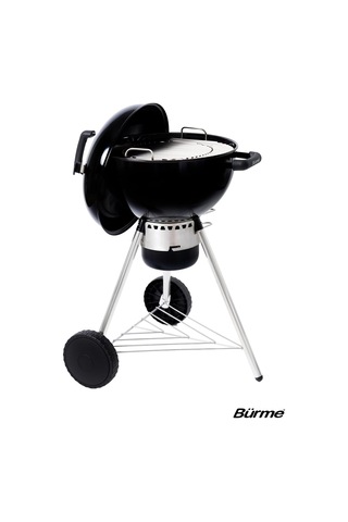 Partner 45.00 Black Profesyonel Kömürlü Barbekü - Mangal - Bbq Diğer