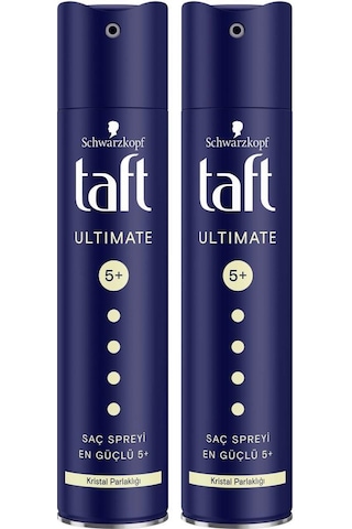 Taft Ultimate Sprey 250 Ml Kristal Parlaklığı X 2 Adet set-hnkl-2232-1370