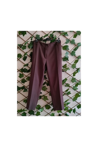 Çınar Boutique Büyük Beden Kumaş Pantolon-kahverengi - 48 Kahverengi Kahverengi Çınar Boutique Büyük Beden Kumaş Pantolon-kahverengi - 48 Kahverengi Kahverengi