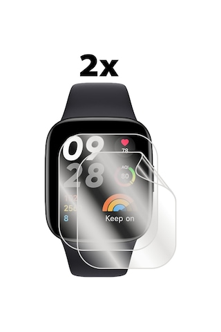 Redmi Watch 3 ile uyumlu IPG Ekran Koruyucu (2 Adet)
