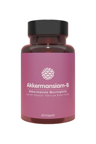 Akkermansiam-B Probiyotik & Prebiyotik 60 Kapsül