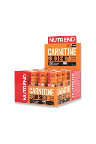 Nutrend L-Carnitine 3000 Mg Shot 20X60 Ml L-Karnitin Nutrend L-Carnitine 3000 Mg Shot 20X60 Ml L-Karnitin