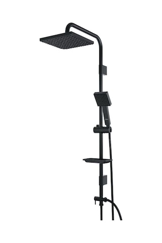 Armour Armatür Duş Seti Siyah Siyah