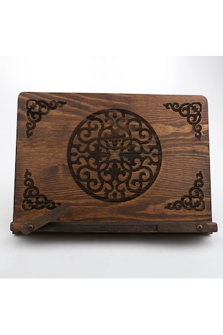 Ahşap Masaüstü Kademeli Rahle Kitap Okuma Standı Ahşap Tabletlik N11.1066