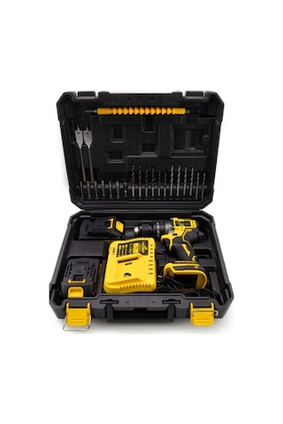 Branzeg BRZ-MKS Setli Darbeli 10MM Kömürsüz Vidalama Sarı