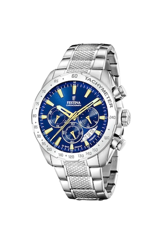 Festına F20668/2 Tımeless Chronograph Erkek Kol Saati Gri