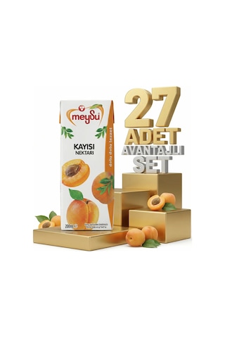 Meysu Nektar Kayısı 27x200 Ml