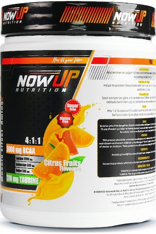 Nowup Nutrition  BCAA 4:1:1 / Citrus 360 G