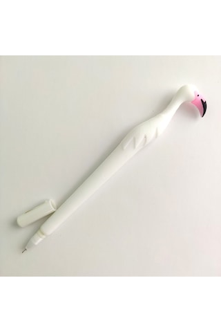 Flamingo Başlıklı Jel Kalem Diğer