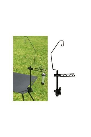 Homyl Seyahat Bahçe Yürüyüş Için Asılı Işık Tutucu 21cm Siyah