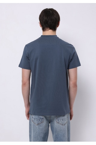 Colin's Colins Regular Fit Yuvarlak Yaka Düz Erkek Mavi Kısa Kol Tişört Cl1077189 Q1.v1 Inv Indigo