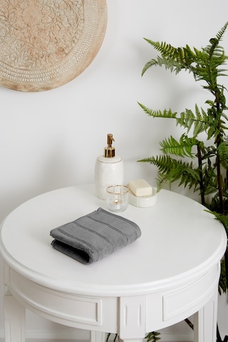 Sadem Organik Stripe Mutfak Ve Kurulama Havlusu 30x50 Cm Gri