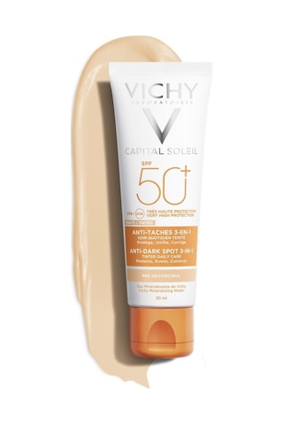 Vichy Capital Soleil Taches Dark Spot 3-In-1 Güneş Kremi Spf 50+ 50 ML