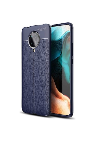 Xiaomi Poco F2 Pro Kılıf Zore Niss Silikon Kapak Lacivert