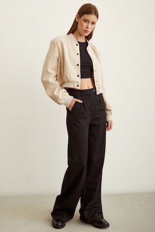 Never More Astarlı Çıt Çıtlı Mont Bej