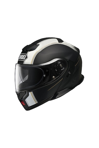 Shoei Neotec 3 Satori Çene Açılır Motosiklet Kaskı Beyaz - Siyah