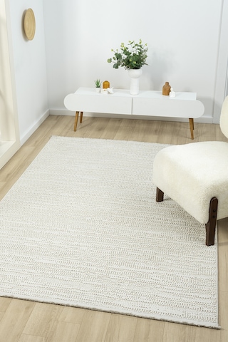 Viola Beyaz Salon Oturma Odası Çocuk Odası Yatak Odası Halısı Vıo306