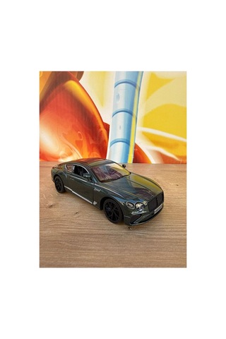 2019 Bentley Continental Gt Diecast Model Araba Sesli Işıklı Çekbırak Açılan Kapılar Bentley Model A Yeşil