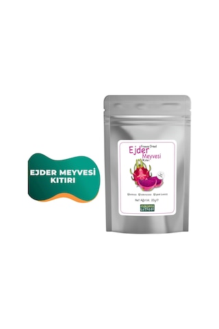 Ejder Kuru Meyve Cipsi Dondurularak Kurutulmuş Freeze Dried 20 G