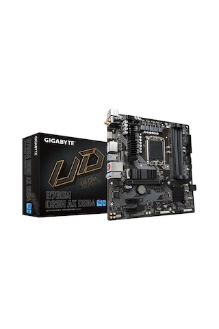 Gigabyte B760M DS3H AX D4 Intel B760 3200 MHz DDR4 LGA 1700 Mikro ATX Anakart