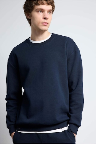 Defacto Boxy Fit Pike Sweatshirt E1519ax26spnv64 Lacivert-nv64