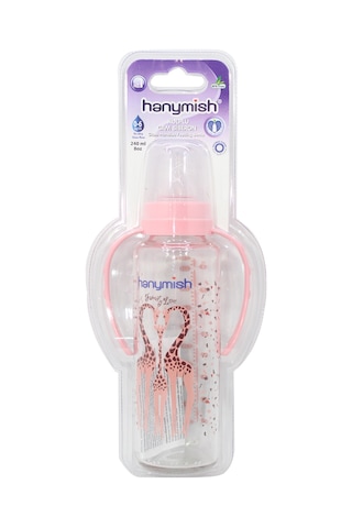 Hanymish Kulplu Cam Biberon 240 ml