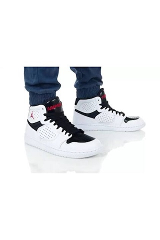 Nike Jordan Access Basketbol Ayakkabısı Beyaz Siyah