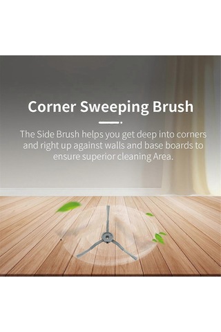 10 Adet Yan Fırça Temizliği L50 L50 L60 L60 Hibrit Yedek Parça Yan Fırça Elektrikli Süpürge Aksesuarları