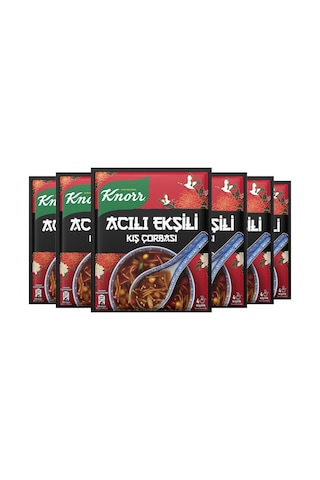 Knorr Acılı Ekşili Kış Çorbası 6 x 74 G