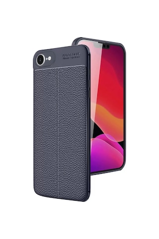 Apple Uyumlu iPhone 16e Kılıf Auto Focus Kapak - Lacivert Renkli