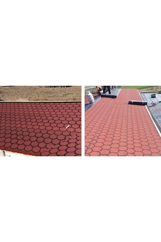Shingle Şıngıl Desenli Arduvazlı Membran 3.5 MM 10 M2