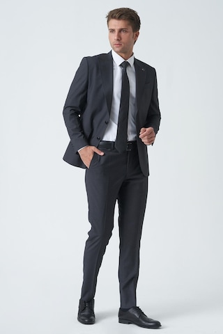 White Stone Hereford T2468 Slim Fit 6 Drop Likralı Takım Elbise Desenli-desenli Çok Renkli