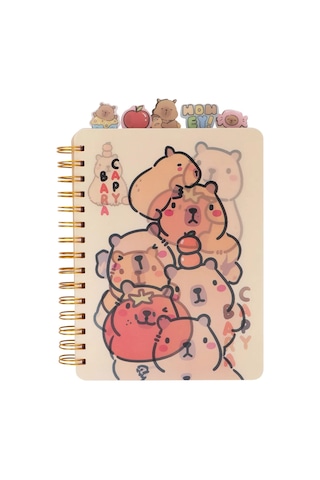 Kari Kapibara Blocknot 3d 451861088 Bej