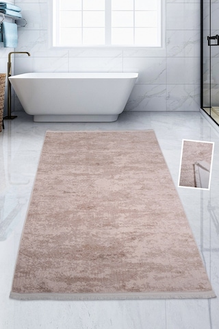Nova Vizon 160x230 Cm Büyük Ebat 4 M2 Banyo Paspası Spor Saçak Vizon